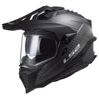 LS2 MX701 EXPLORER CARBON adventure helma matná-černá vel.XS